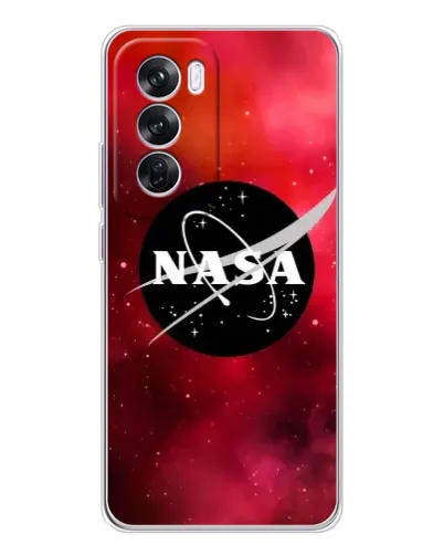 Чехол для OPPO A5 5G с картинкой «NASA — красная туманность»