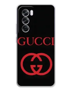 Чохол для OPPO A5 5G з картинкою «Gucci — червоний логотип»