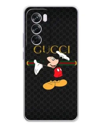 Чехол для OPPO A5 5G с картинкой «Микки Маус Gucci»