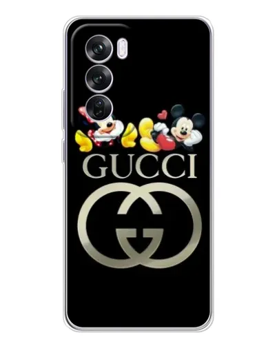 Чехол для OPPO A5 5G с картинкой «Gucci — герои Disney»