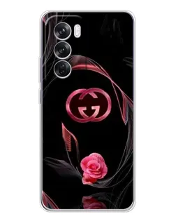 Чохол для OPPO A5 5G з картинкою «Gucci — неонова троянда»