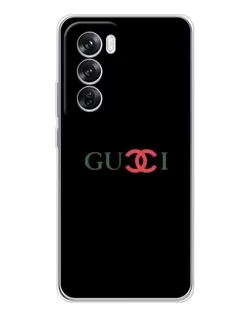 Чохол для OPPO A5 5G з картинкою «Gucci — червоний градієнт»