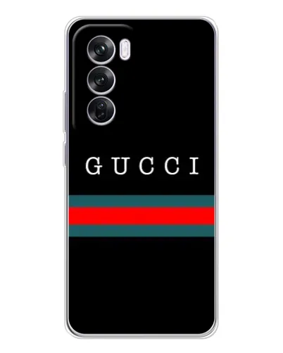 Чехол для OPPO A5 5G с картинкой «Gucci — красный пояс»