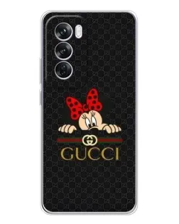 Чохол для OPPO A5 5G з картинкою «Мінні Маус Gucci — чорний»