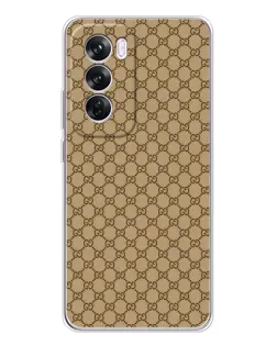 Чохол для OPPO A5 5G з картинкою «Gucci — класичний беж»