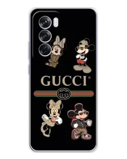 Чохол для OPPO A5 5G з картинкою «Gucci — герої Disney та монограма»