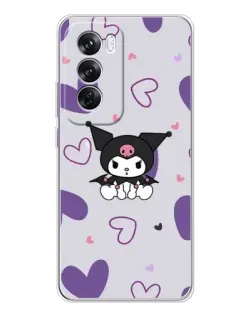 Чехол для OPPO A5 5G с картинкой «Kuromi и лавандовые сердца» Чехол для OPPO A5 5G с картинкой «Kuromi и лавандовые сердца»