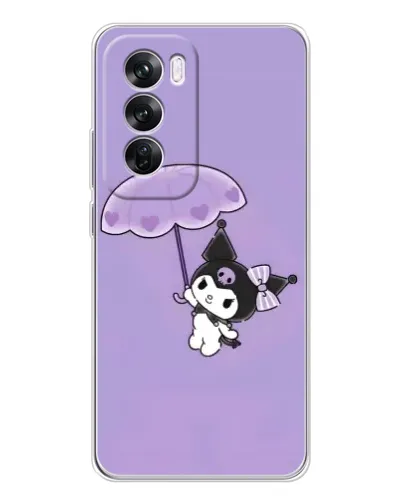 Чехол для OPPO A5 5G с картинкой «Kuromi с зонтиком»