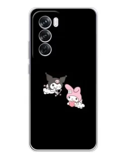 Чехол для OPPO A5 5G с картинкой «My Melody и Kuromi» Чехол для OPPO A5 5G с картинкой «My Melody и Kuromi»