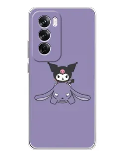 Чехол для OPPO A5 5G с картинкой «Kuromi на лиловом фоне» Чехол для OPPO A5 5G с картинкой «Kuromi на лиловом фоне»
