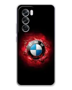 Чехол для OPPO A5 5G с картинкой «Логотип BMW — вспышка»