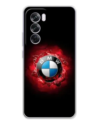 Чехол для OPPO A5 5G с картинкой «Логотип BMW — вспышка»