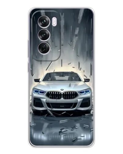 Чехол для OPPO A5 5G с картинкой «BMW в свете фар»