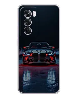 Чехол для OPPO A5 5G с картинкой «BMW на мокрой дороге»