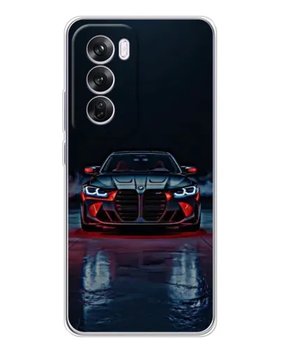 Чехол для OPPO A5 5G с картинкой «BMW на мокрой дороге»
