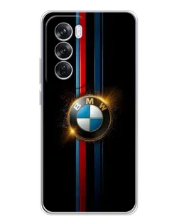 Чехол для OPPO A5 5G с картинкой «BMW M-Power неон»