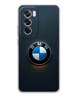 Чехол для OPPO A5 5G с картинкой «Логотип BMW — минимализм»