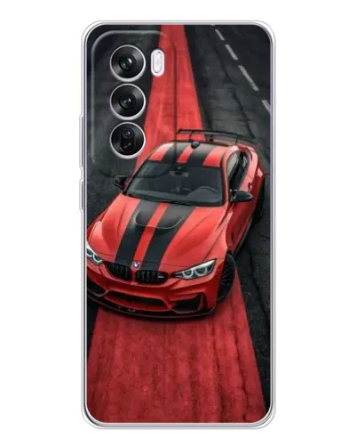 Чехол для OPPO A5 5G с картинкой «BMW на красной дорожке»