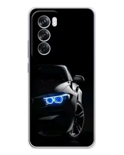 Чехол для OPPO A5 5G с картинкой «BMW — ночной взгляд»