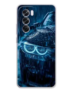 Чехол для OPPO A5 5G с картинкой «BMW под дождем»