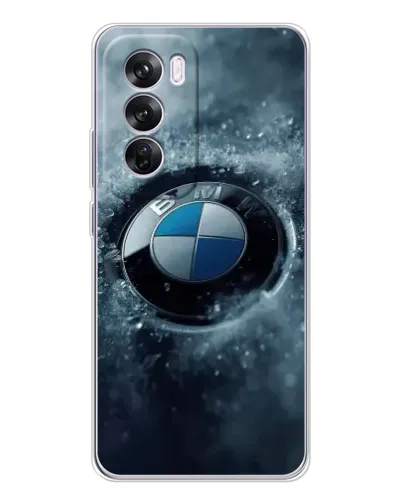 Чехол для OPPO A5 5G с картинкой «Логотип BMW — лед» Чехол для OPPO A5 5G с картинкой «Логотип BMW — лед»
