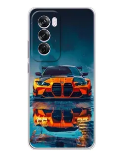 Чехол для OPPO A5 5G с картинкой «BMW — золотая эмблема»