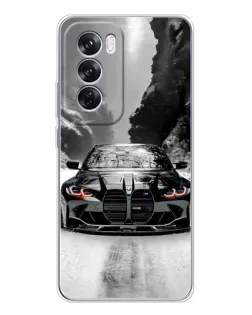 Чехол для OPPO A5 5G с картинкой «BMW — акварельный дрифт»