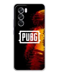 Чохол для OPPO A5 5G з картинкою «Яскравий логотип PUBG»