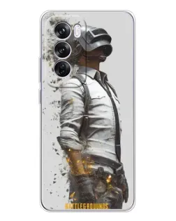 Чехол для OPPO A5 5G с картинкой «PUBG — боец в пыли»