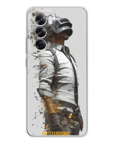 Чехол для OPPO A5 5G с картинкой «PUBG — боец в пыли» Чехол для OPPO A5 5G с картинкой «PUBG — боец в пыли»