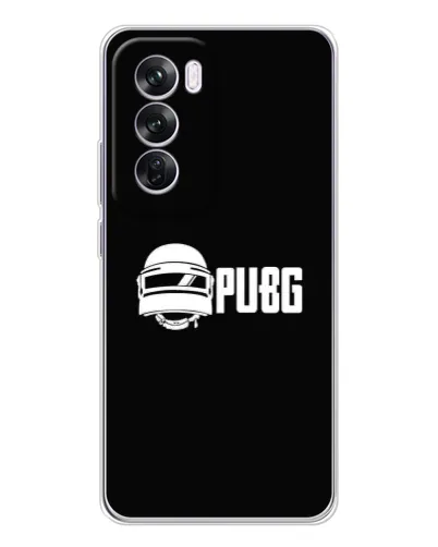 Чехол для OPPO A5 5G с картинкой «PUBG — классический лого» Чехол для OPPO A5 5G с картинкой «PUBG — классический лого»
