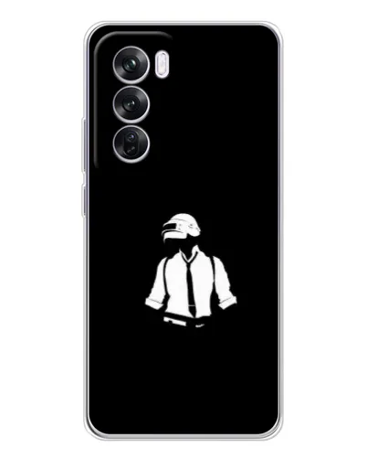 Чехол для OPPO A5 5G с картинкой «PUBG — белый шлем» Чехол для OPPO A5 5G с картинкой «PUBG — белый шлем»