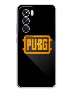 Чехол для OPPO A5 5G с картинкой «PUBG — рамка лого»