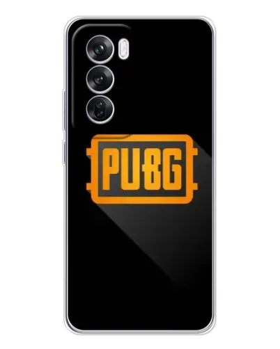Чехол для OPPO A5 5G с картинкой «PUBG — рамка лого» Чехол для OPPO A5 5G с картинкой «PUBG — рамка лого»
