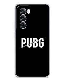 Чехол для OPPO A5 5G с картинкой «PUBG — белый логотип»