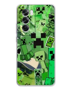Чохол для OPPO A5 5G з картинкою «Кріпери Minecraft» Чохол для OPPO A5 5G з картинкою «Кріпери Minecraft»