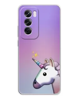 Чехол для OPPO A5 5G с картинкой «Единорог градиент»
