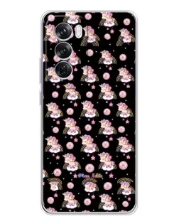 Чехол для OPPO A5 5G с картинкой «Magic Unicorn паттерн»