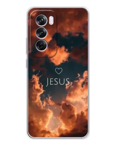 Чехол для OPPO A5 5G с картинкой «Сияние Имени Jesus»