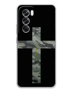 Чехол для OPPO A5 5G с картинкой «Милитари Крест»