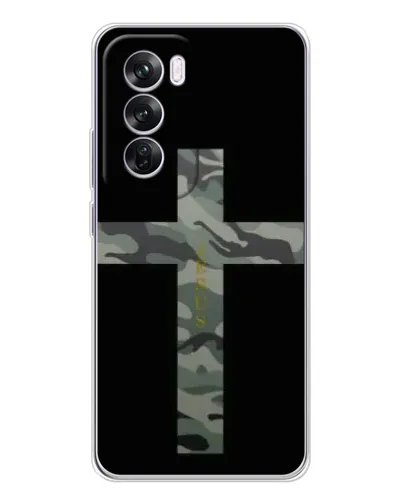 Чехол для OPPO A5 5G с картинкой «Милитари Крест»