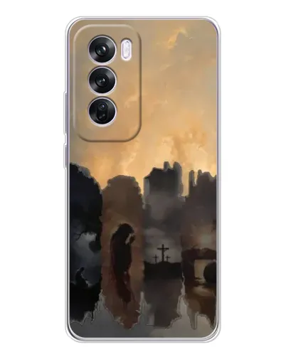 Чехол для OPPO A5 5G с картинкой «Дорога к вере»