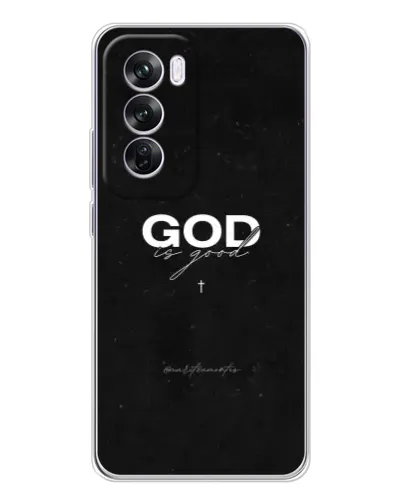 Чехол для OPPO A5 5G с картинкой «GOD — Бог над всем»