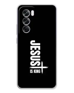 Чехол для OPPO A5 5G с картинкой «Вертикаль веры Jesus»
