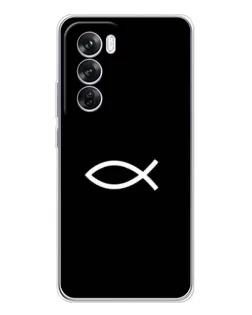 Чехол для OPPO A5 5G с картинкой «Символ рыбы Jesus»