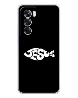 Чехол для OPPO A5 5G с картинкой «Рыба Jesus»