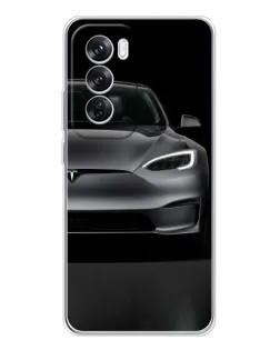Чохол для OPPO A5 5G з картинкою «Tesla Model S Look»