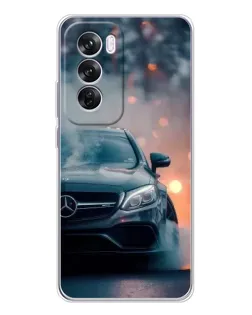 Чехол для OPPO A5 5G с картинкой «Mercedes — ночной город» Чехол для OPPO A5 5G с картинкой «Mercedes — ночной город»