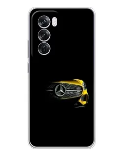 Чехол для OPPO A5 5G с картинкой «Mercedes — ретро стиль»