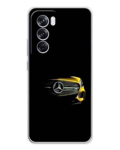 Чехол для OPPO A5 5G с картинкой «Mercedes — ретро стиль»